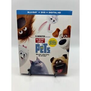 The Secret Life of Pets Blu-ray DVD Digital HD Movie 3 Mini Movies